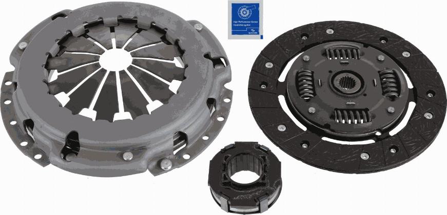 SACHS 3 000 951 504 - Комплект сцепления unicars.by