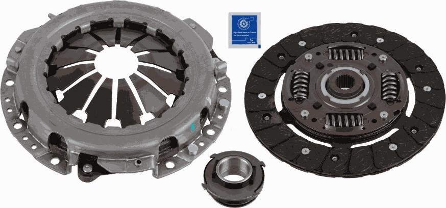 SACHS 3000 951 583 - Комплект сцепления unicars.by