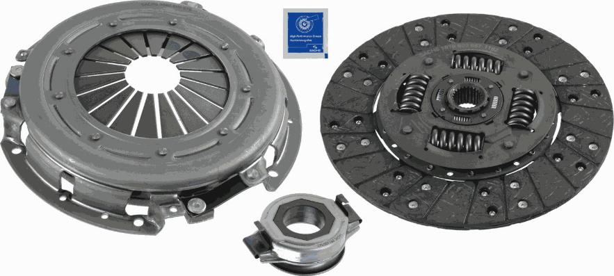 SACHS 3000 951 528 - Комплект сцепления unicars.by