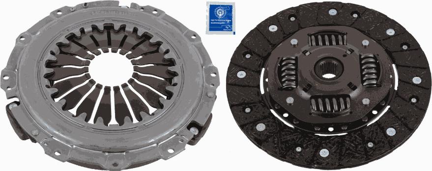 SACHS 3000 951 695 - Комплект сцепления unicars.by