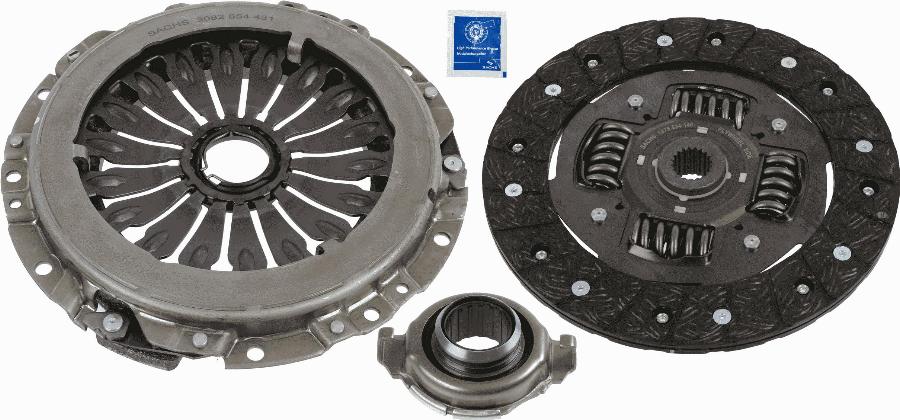 SACHS 3000 951 646 - Комплект сцепления unicars.by