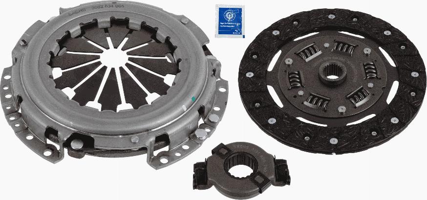 SACHS 3000 951 664 - Комплект сцепления unicars.by