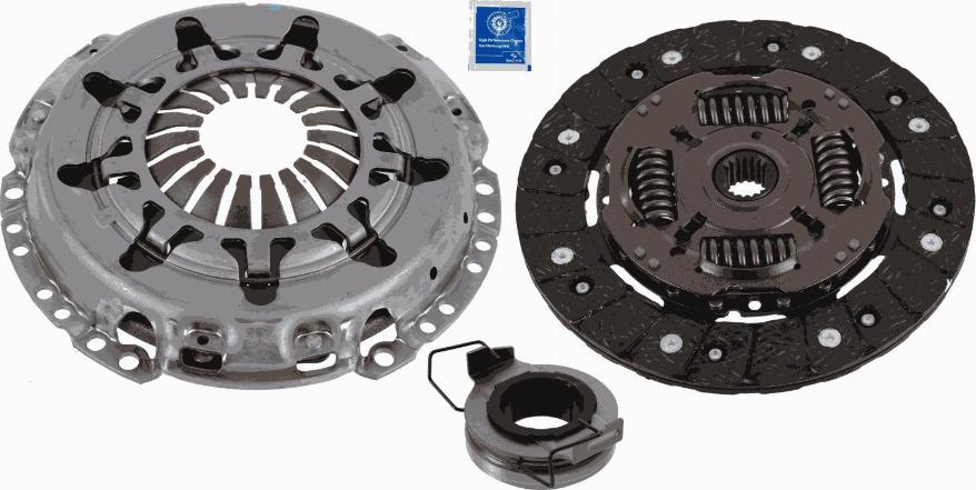 SACHS 3000 951 660 - Комплект сцепления unicars.by