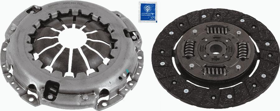 SACHS 3000 951 609 - Комплект сцепления unicars.by