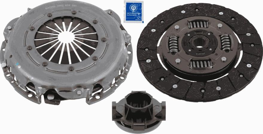 SACHS 3000 951 604 - Комплект сцепления unicars.by