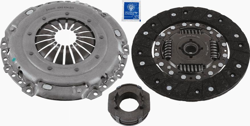 SACHS 3000 951 608 - Комплект сцепления unicars.by