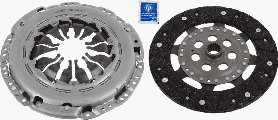 SACHS 3000 951 607 - Комплект сцепления unicars.by