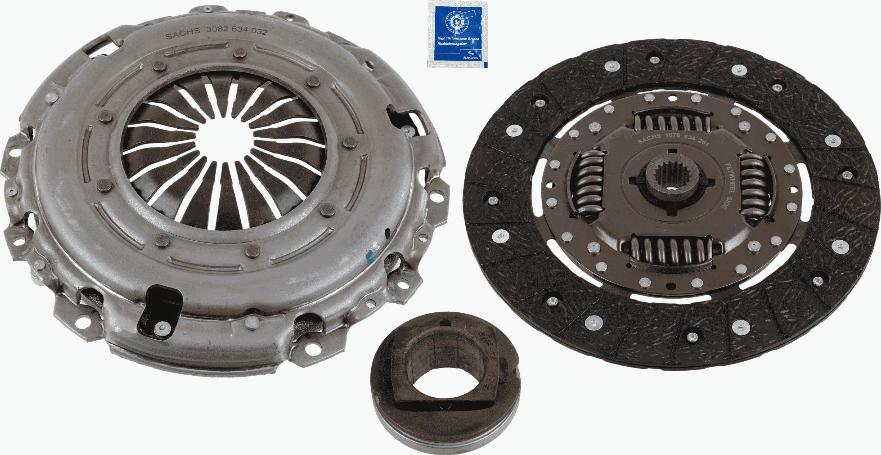 SACHS 3000 951 619 - Комплект сцепления unicars.by