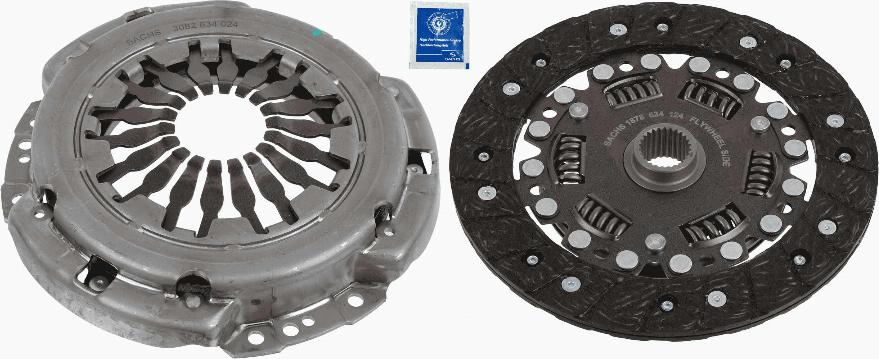 SACHS 3000 951 630 - Комплект сцепления unicars.by