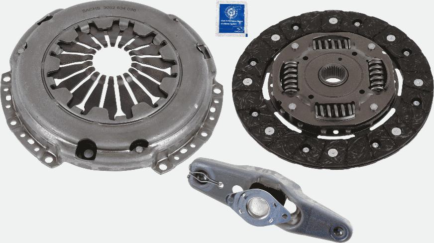 SACHS 3000 951 624 - Комплект сцепления unicars.by