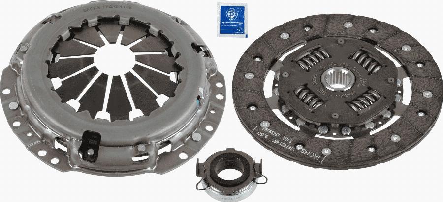 SACHS 3000 951 621 - Комплект сцепления unicars.by