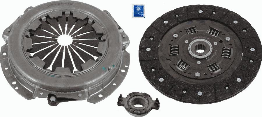 SACHS 3000 951 623 - Комплект сцепления unicars.by