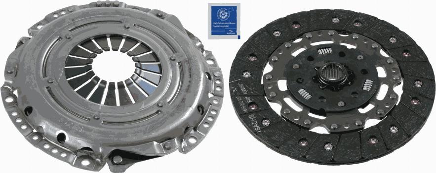 SACHS 3000 951 049 - Комплект сцепления unicars.by