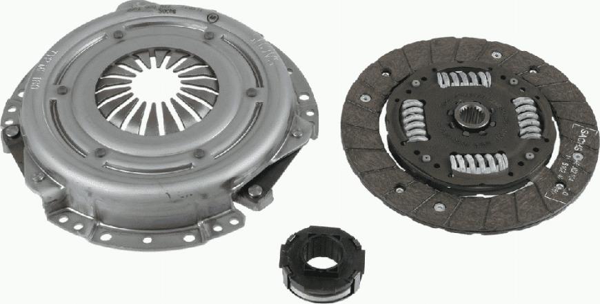 SACHS 3000 951 044 - Комплект сцепления unicars.by