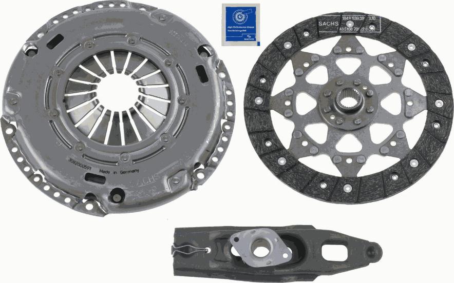 SACHS 3 000 951 042 - Комплект сцепления unicars.by