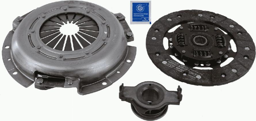 SACHS 3000 951 065 - Комплект сцепления unicars.by