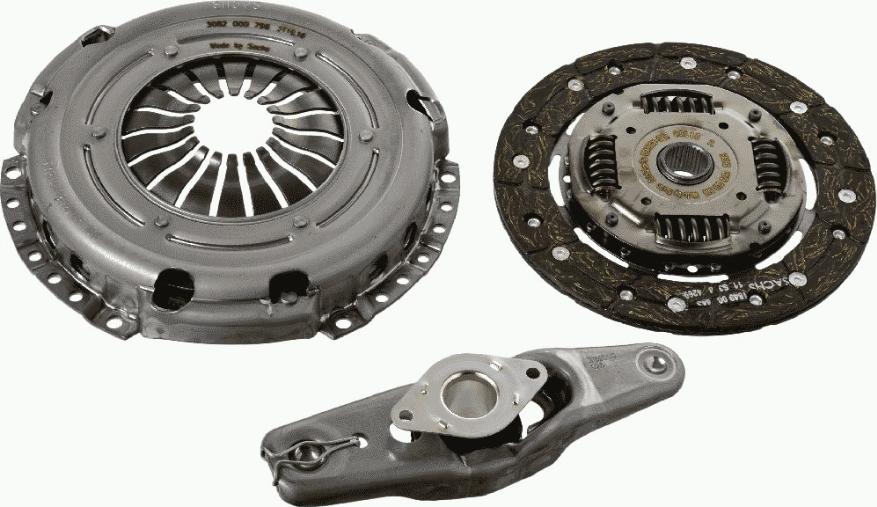 SACHS 3000 951 061 - Комплект сцепления unicars.by