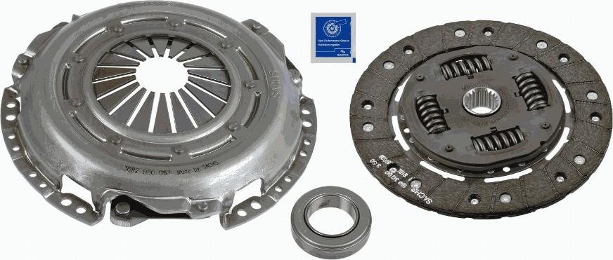 SACHS 3000 951 002 - Комплект сцепления unicars.by