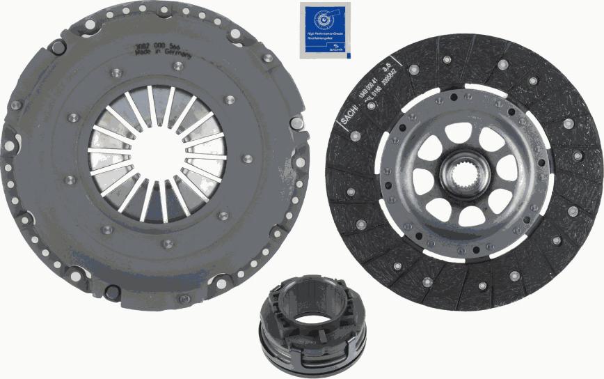 SACHS 3000 951 034 - Комплект сцепления unicars.by