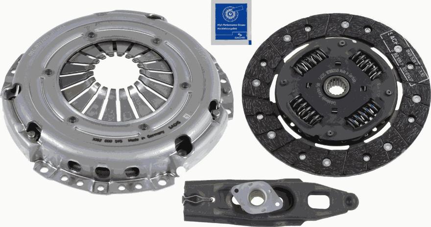 SACHS 3 000 951 038 - Комплект сцепления unicars.by