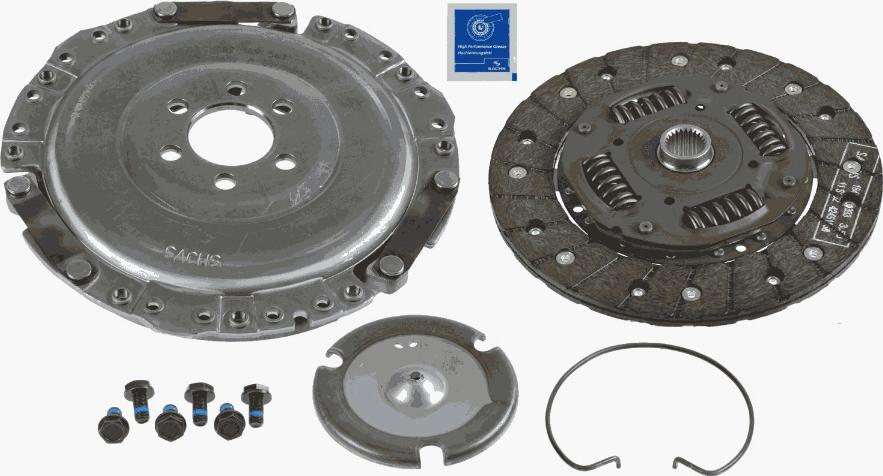 SACHS 3000 951 032 - Комплект сцепления unicars.by