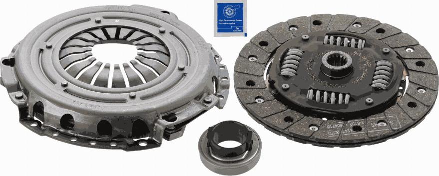 SACHS 3000 951 037 - Комплект сцепления unicars.by