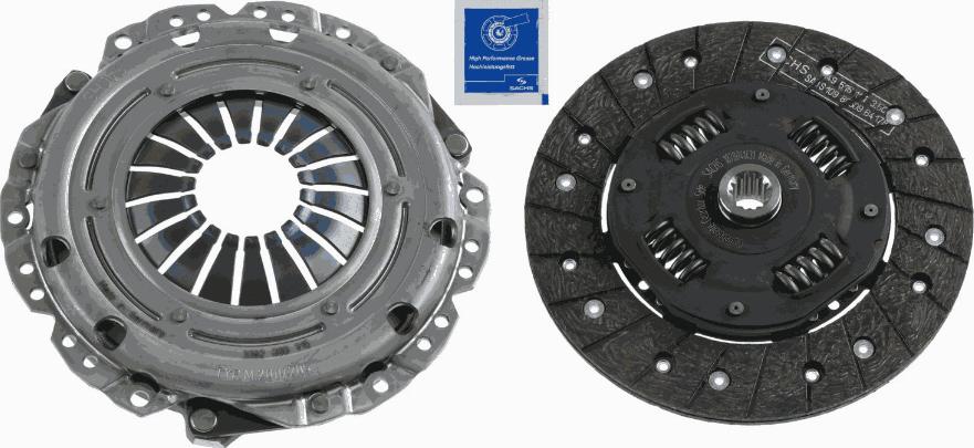 SACHS 3000 951 073 - Комплект сцепления unicars.by