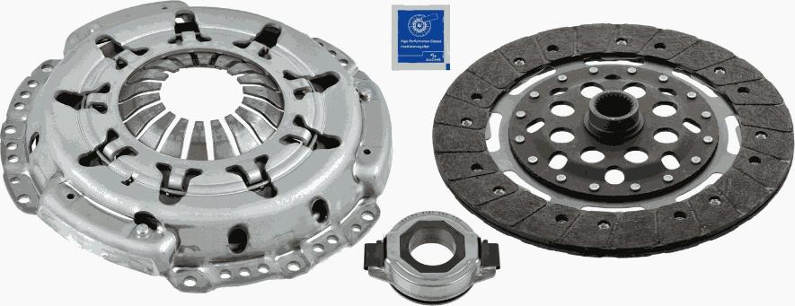 SACHS 3000 951 177 - Комплект сцепления unicars.by