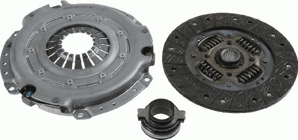 SACHS 3 000 951 397 - Комплект сцепления unicars.by