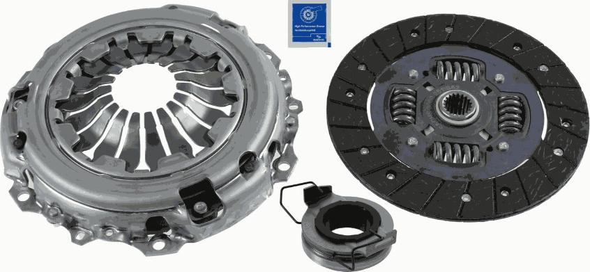 SACHS 3 000 951 369 - Комплект сцепления unicars.by