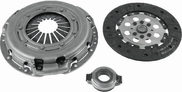 SACHS 3 000 951 384 - Комплект сцепления unicars.by