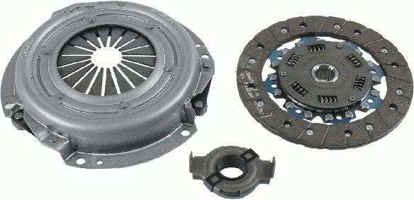 SACHS 3000 951 211 - Комплект сцепления unicars.by