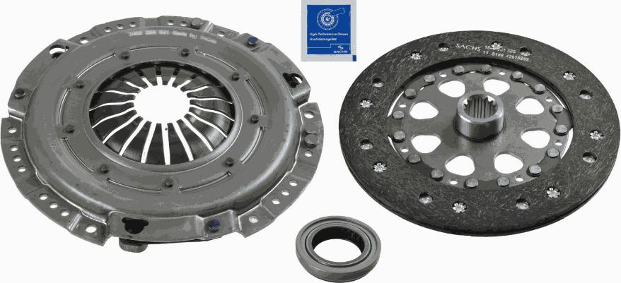 SACHS 3000 951 217 - Комплект сцепления unicars.by