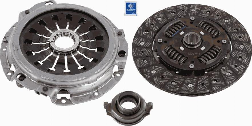 SACHS 3000 951 225 - Комплект сцепления unicars.by