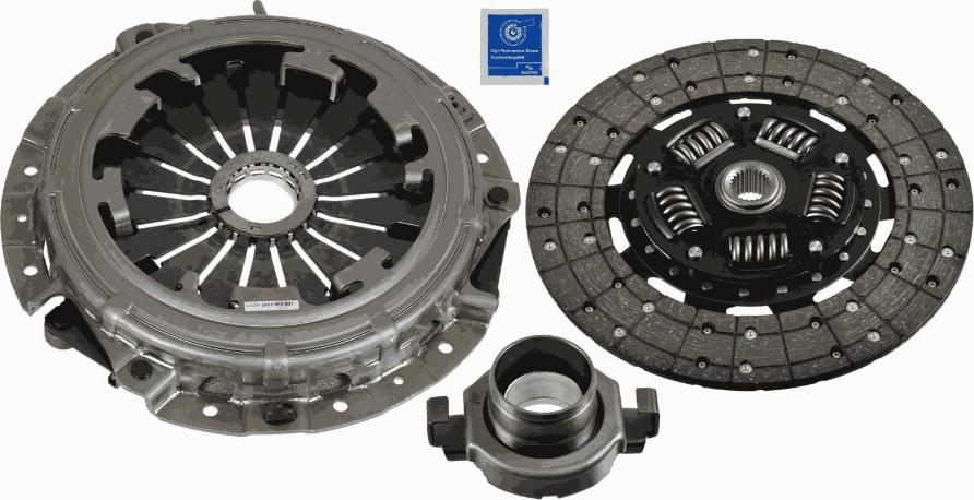 SACHS 3000 951 228 - Комплект сцепления unicars.by