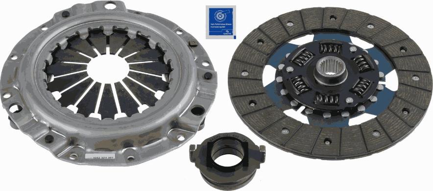 SACHS 3000 951 760 - Комплект сцепления unicars.by