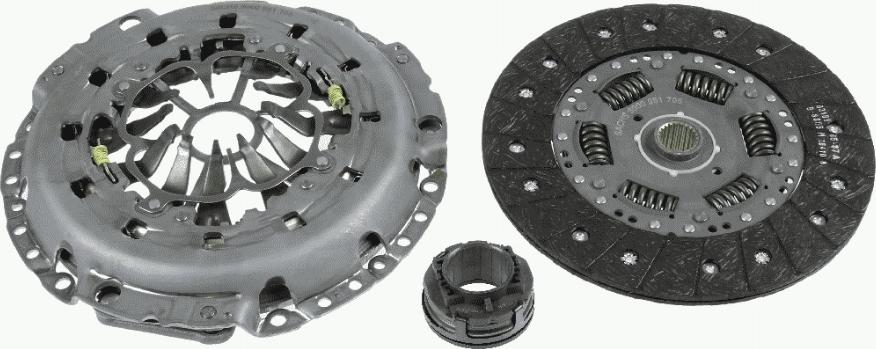 SACHS 3 000 951 705 - Комплект сцепления unicars.by