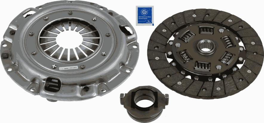 SACHS 3000 951 734 - Комплект сцепления unicars.by