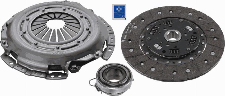 SACHS 3000 951 726 - Комплект сцепления unicars.by