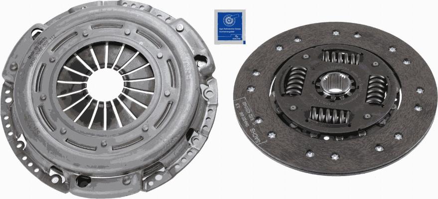 SACHS 3000 970 099 - Комплект сцепления unicars.by