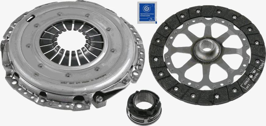 SACHS 3000 970 056 - Комплект сцепления unicars.by