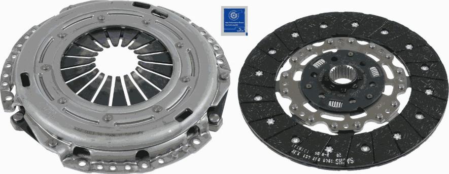 SACHS 3 000 970 028 - Комплект сцепления unicars.by