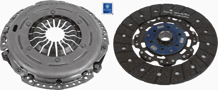 SACHS 3000 970 144 - Комплект сцепления unicars.by