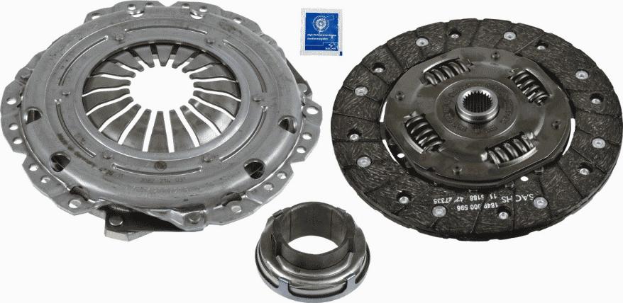 SACHS 3 000 494 001 - Комплект сцепления unicars.by