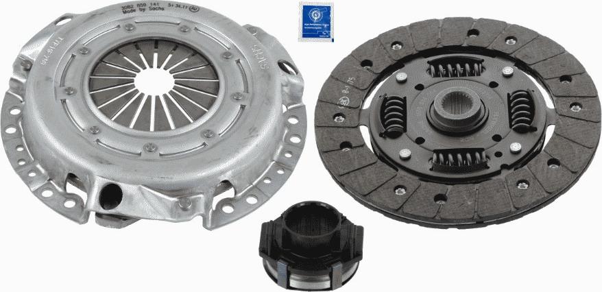 SACHS 3 000 154 002 - Комплект сцепления unicars.by