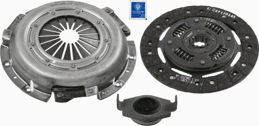 SACHS 3 000 152 002 - Комплект сцепления unicars.by