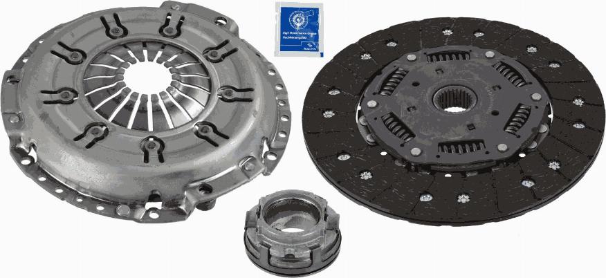 SACHS 3000 845 801 - Комплект сцепления unicars.by