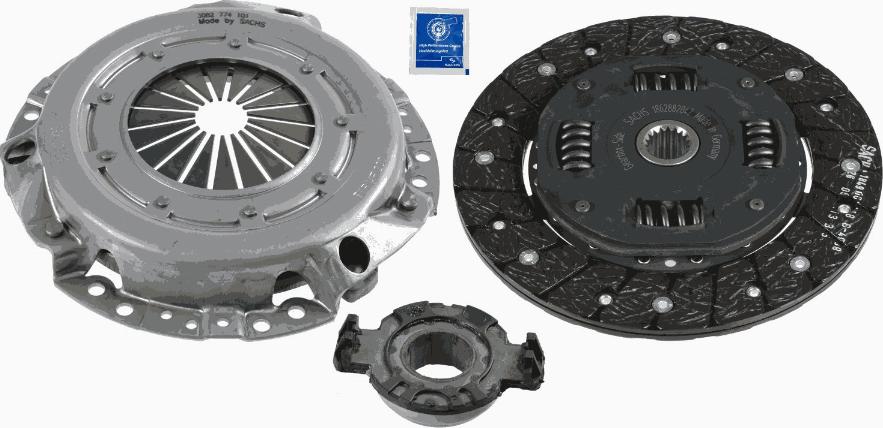 SACHS 3 000 841 201 - Комплект сцепления unicars.by