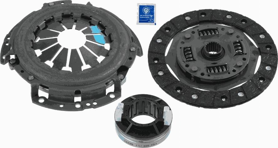 SACHS 3000 854 801 - Комплект сцепления unicars.by