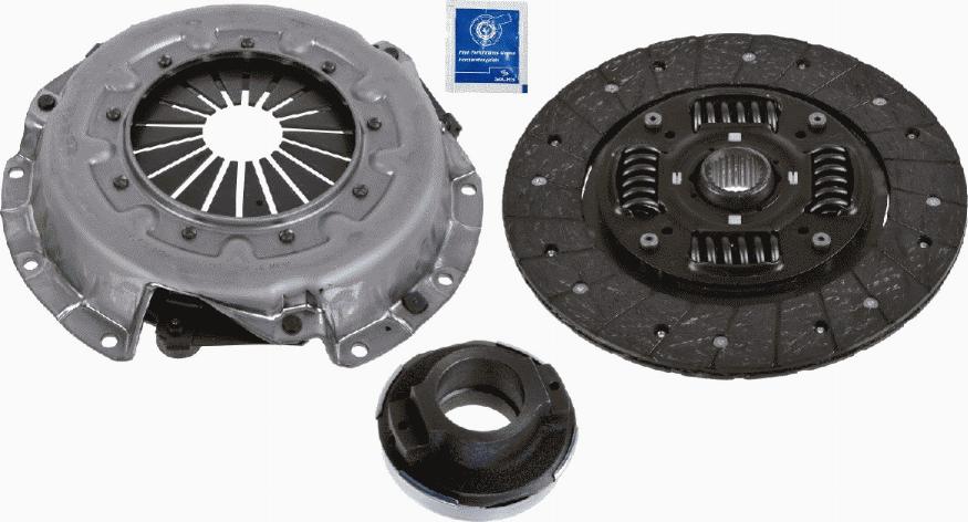 SACHS 3000 857 201 - Комплект сцепления unicars.by